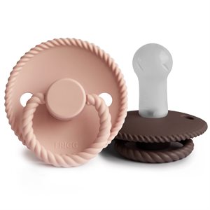 FRIGG Limited Autumn Collection - Rope Silicone 2-Pack - Blush/Cocoa - Size 2